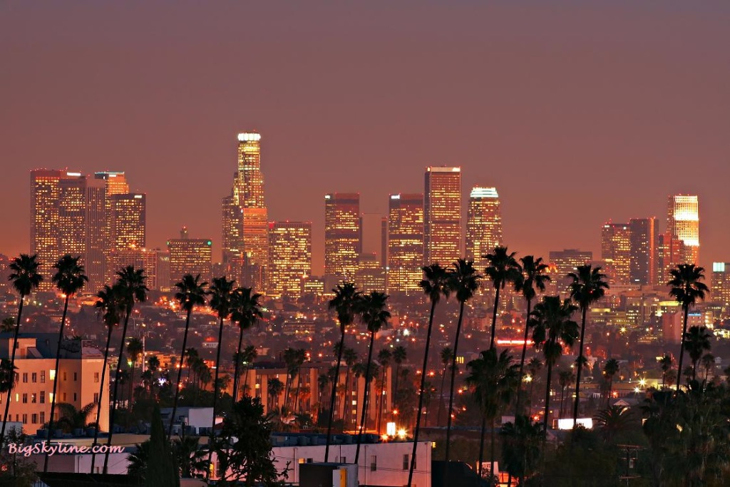 Skyline-Los-Angeles-Night